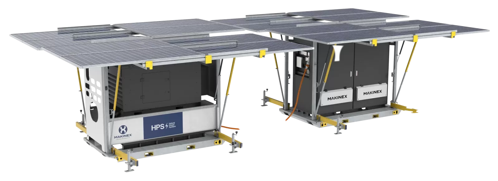 Makinex solar hybrid generator 45 kva