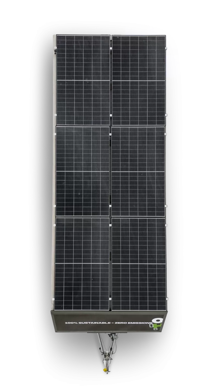 opthire solar work caravan open to inspect