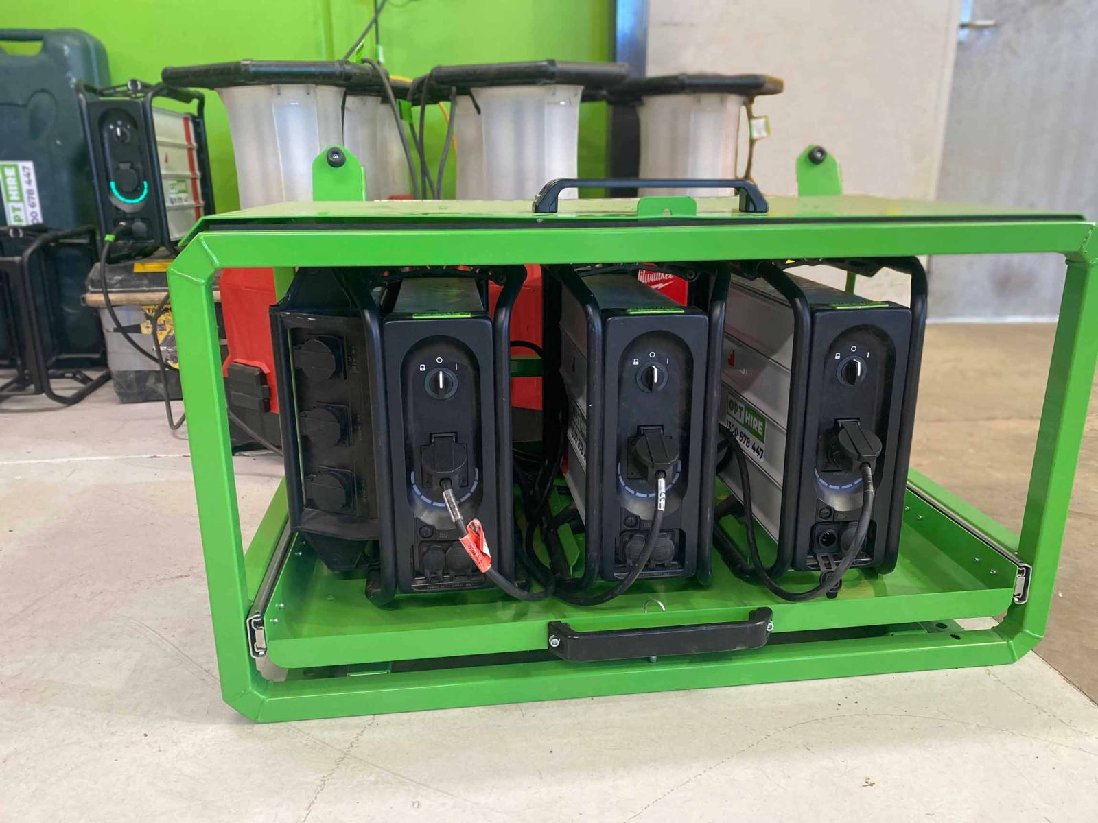 Power batteries unit image